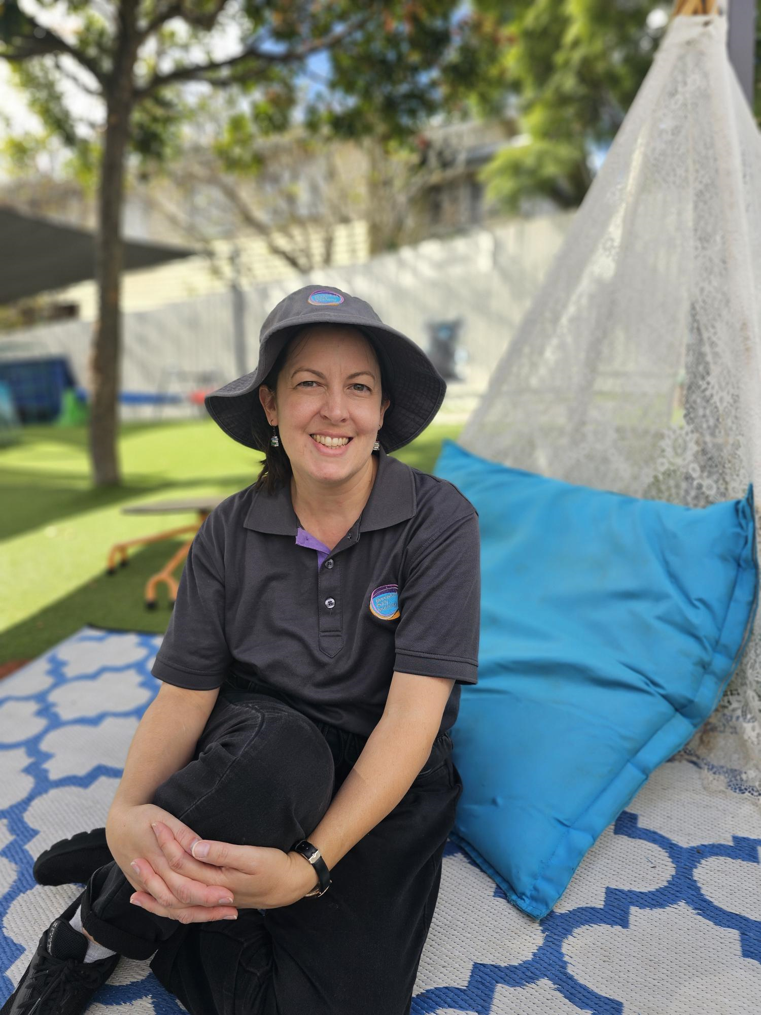 “One of the best things about the career change is that I'm no longer stuck at a desk. I get to move my body, spend time outside in the sunshine, picking up flowers and seedpods and watching bugs with my little learners. What a joy!”