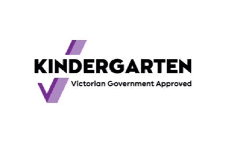 Free Kindergarten Approved Program logo and Victorian Government emblem